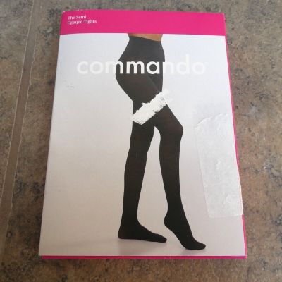 Commando SZ S The Semi Opaque Tights H30T01 Black Open Package